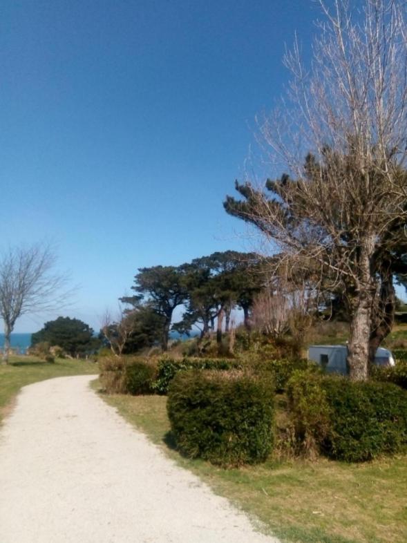 Tente 3 Chambres, Petit Camping Familial Vue Mer Plestin-les-Grèves Exterior foto